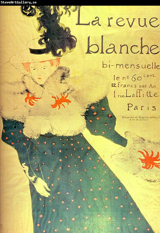  Henri  Toulouse-Lautrec La Revue Blanche